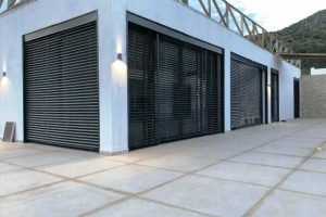 Dış Cephe Motorlu Metal Jaluzi Perde