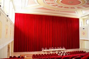 Motorlu Sahne Perdesi