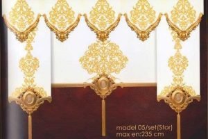 Altın Varak Stor Perde